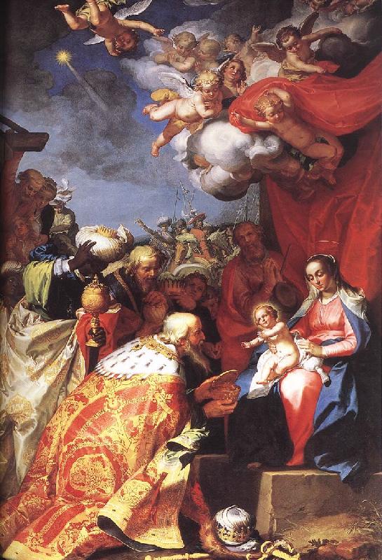 BLOEMAERT, Abraham Adoration of the Magi d